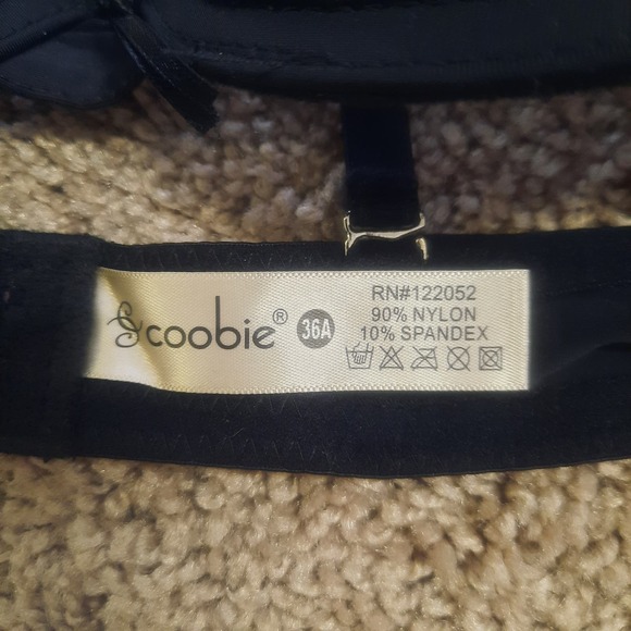 NWT Coobie 36 A Bra..  Padded Underwire, removable straps. - Picture 3 of 4